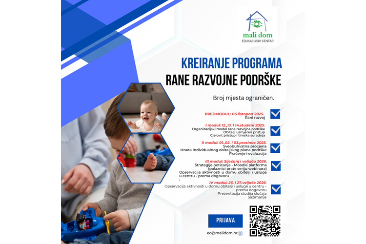 Otvorene prijave za edukaciju